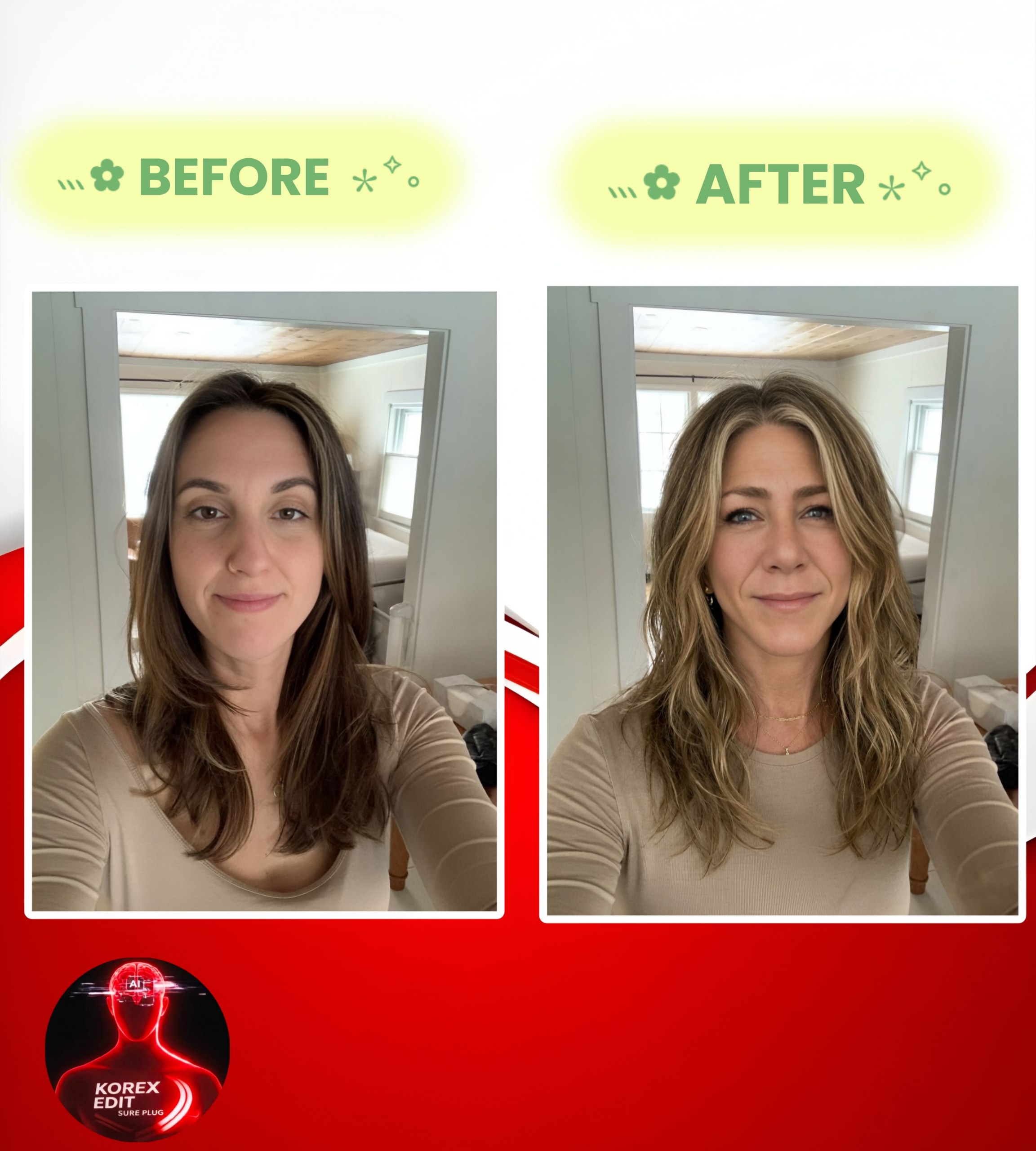 Swipe Face to different Body And Locations